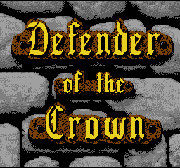 Defender of the Crown (USA) Title Screen